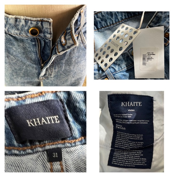 Khaite Vivian Jeans 31 - Picture 11 of 11